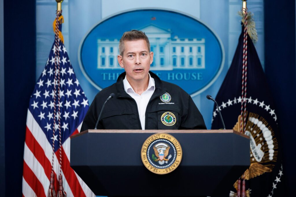 Sean Duffy transportation secretary air traffic control
