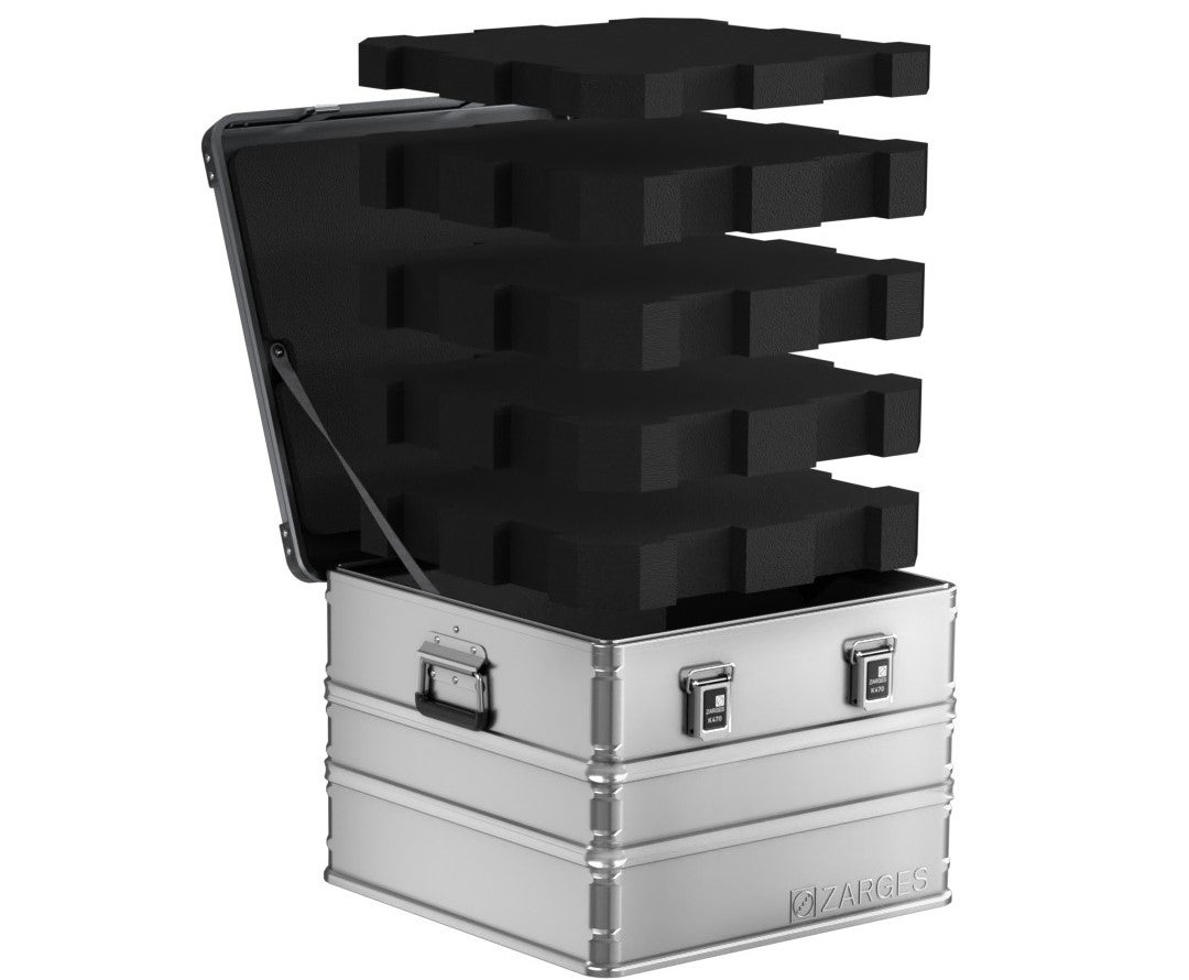 Open Zarges container
