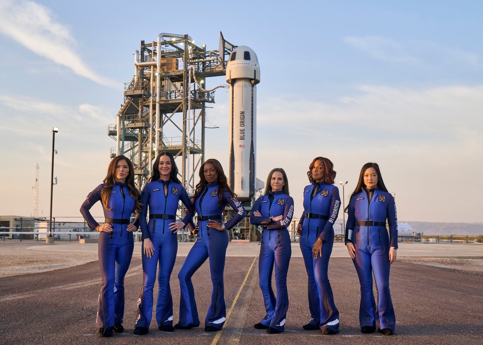 All-female Blue Origin crew