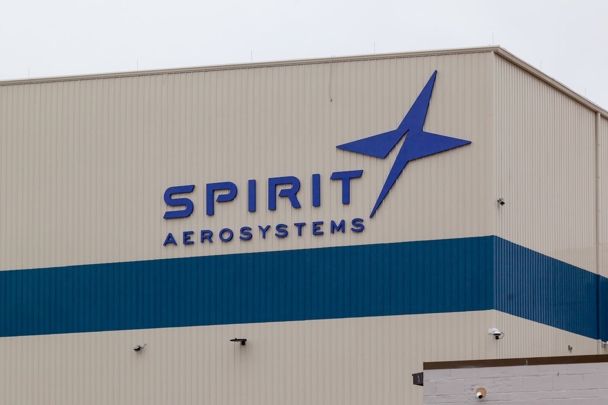 A Spirit AeroSystems facility seen from outside