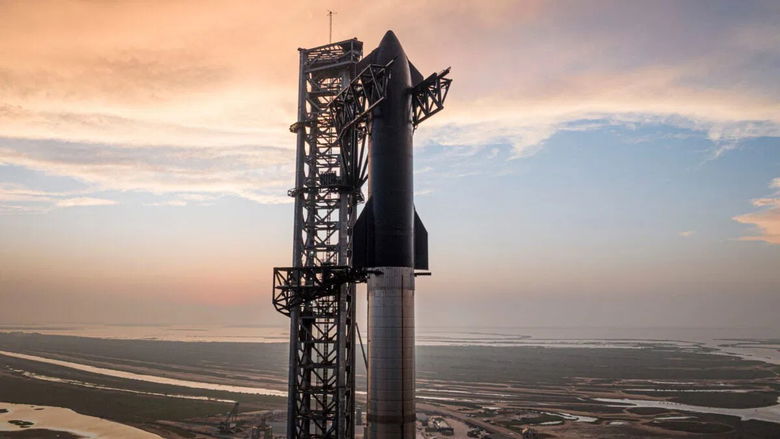SpaceX Starship Super Heavy rocket booster test flight 9