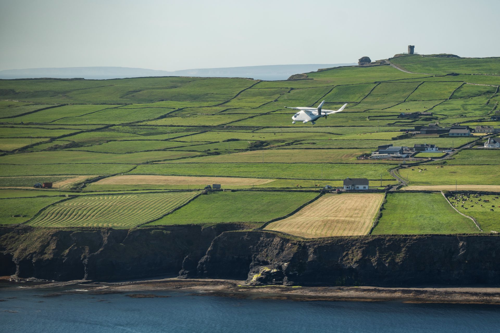 Beta Technologies all electric CX300 aircraft demonstration Ireland