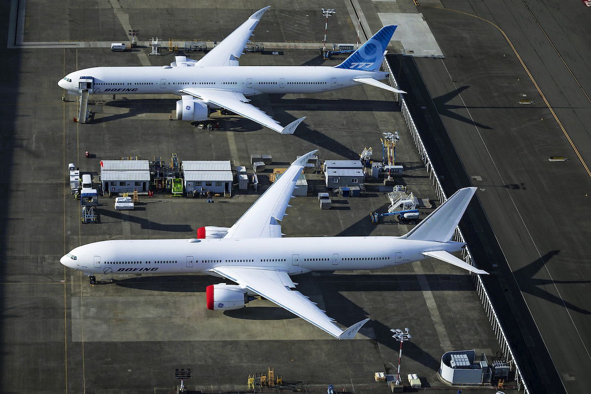 777X test aircraft