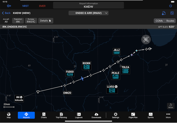 Garmin pilot app