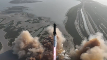 SpaceX Starship rocket Super Heavy booster test flight 9