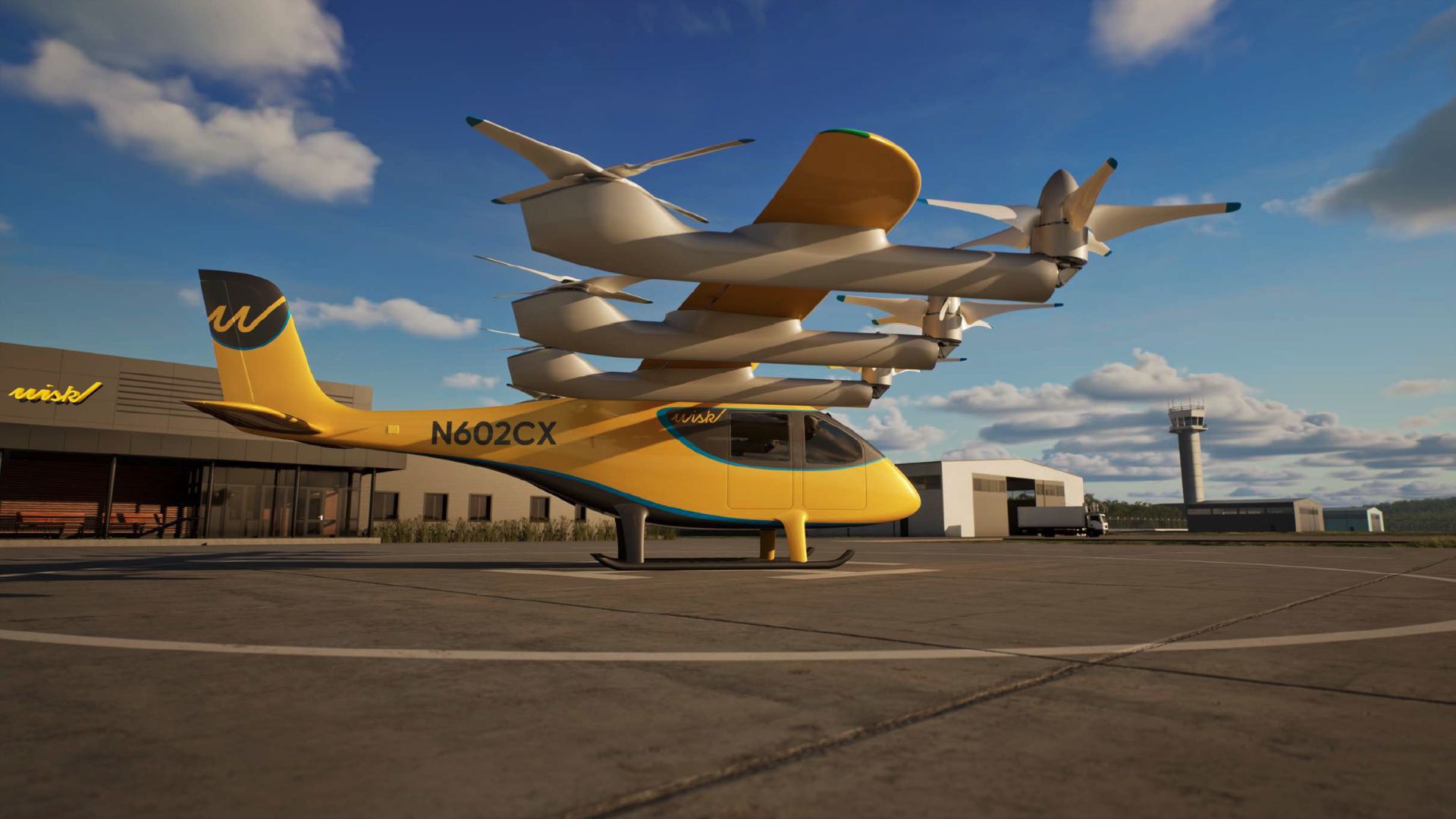Wisk Aero autonomous eVTOL air taxi Gen 6