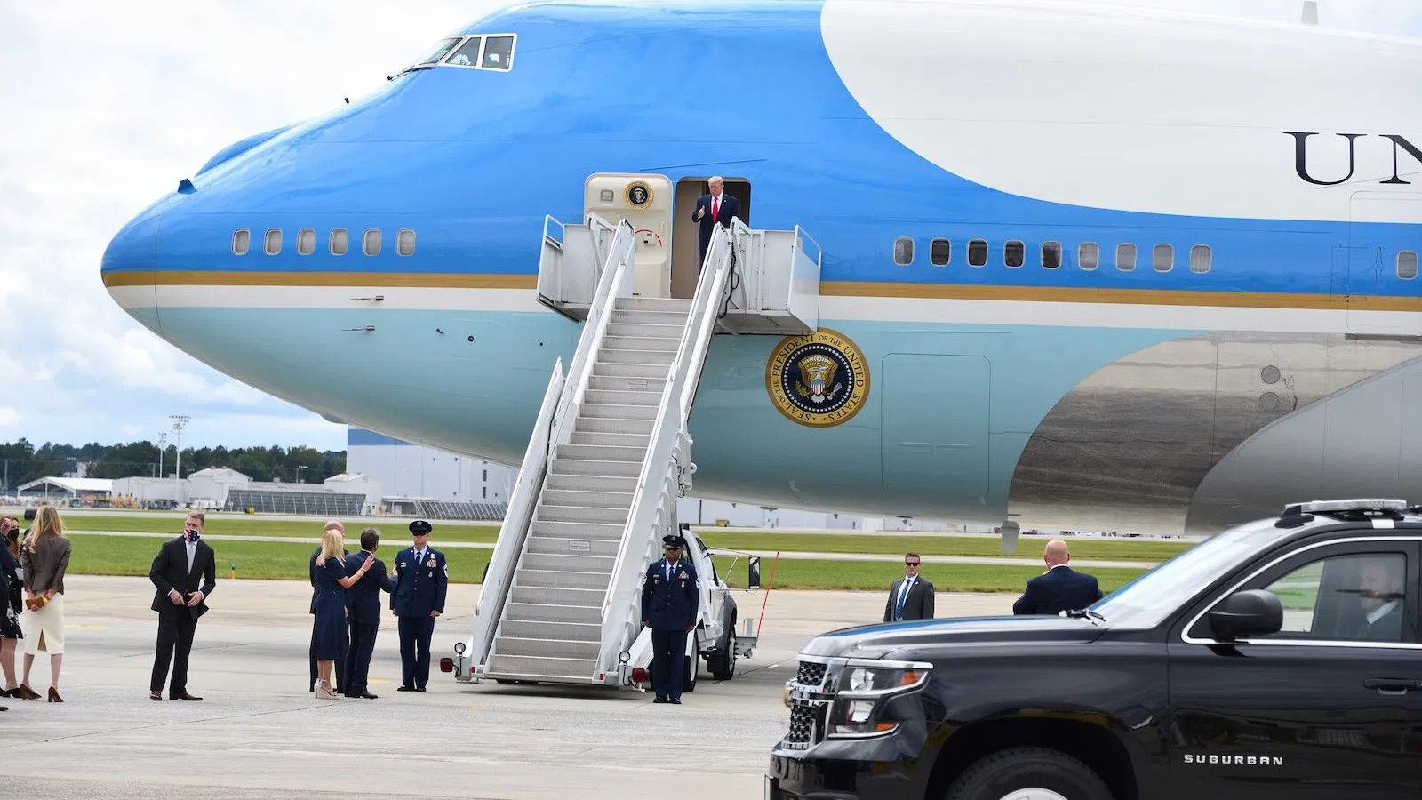 Trump Air Force One Boeing