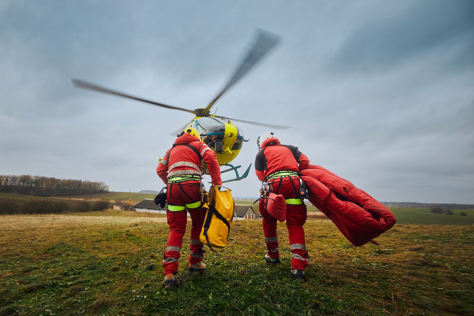 Medical response helicopter