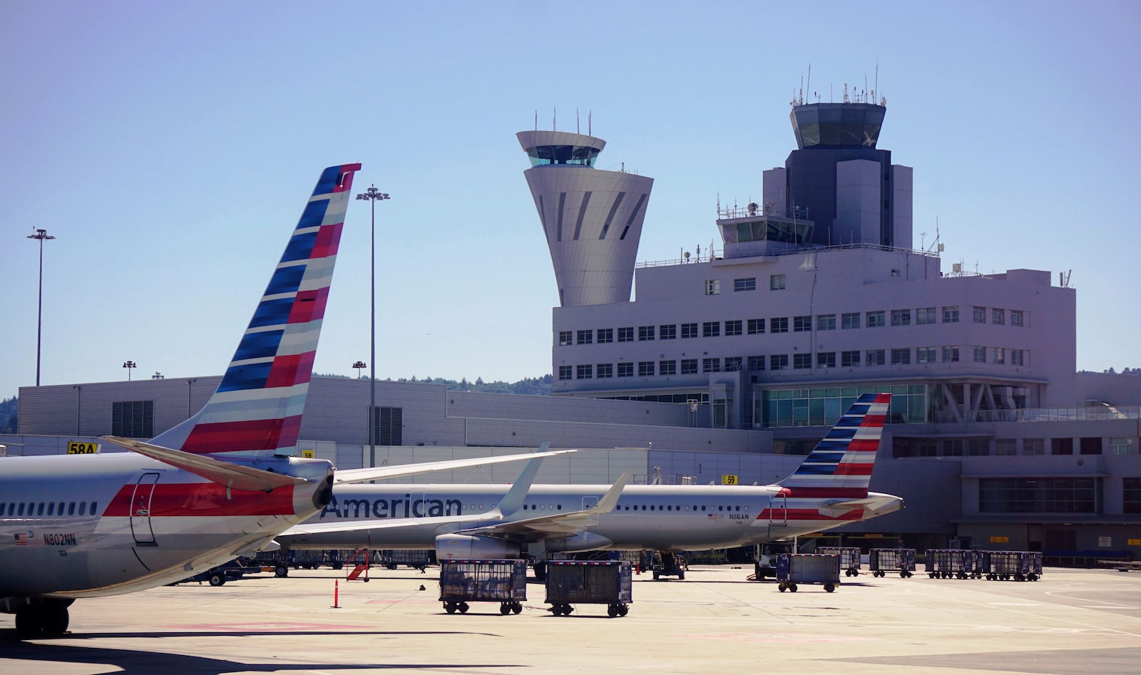 Air traffic control tower at SFO