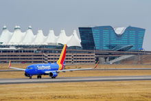 Boeing 737 in Denver