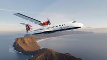 ATR LoganAir hydrogen electric powertrain ZeroAvia