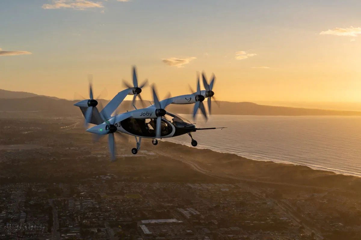 Joby electric vertical takeoff and landing (eVTOL) powered-lift air taxi