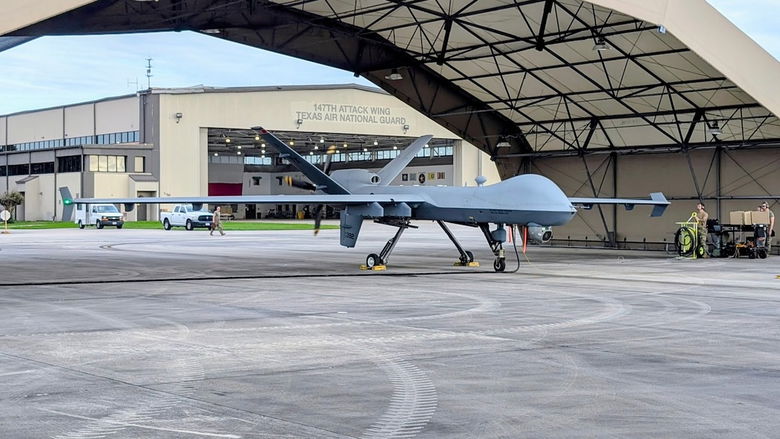 MQ-9 drone aircraft