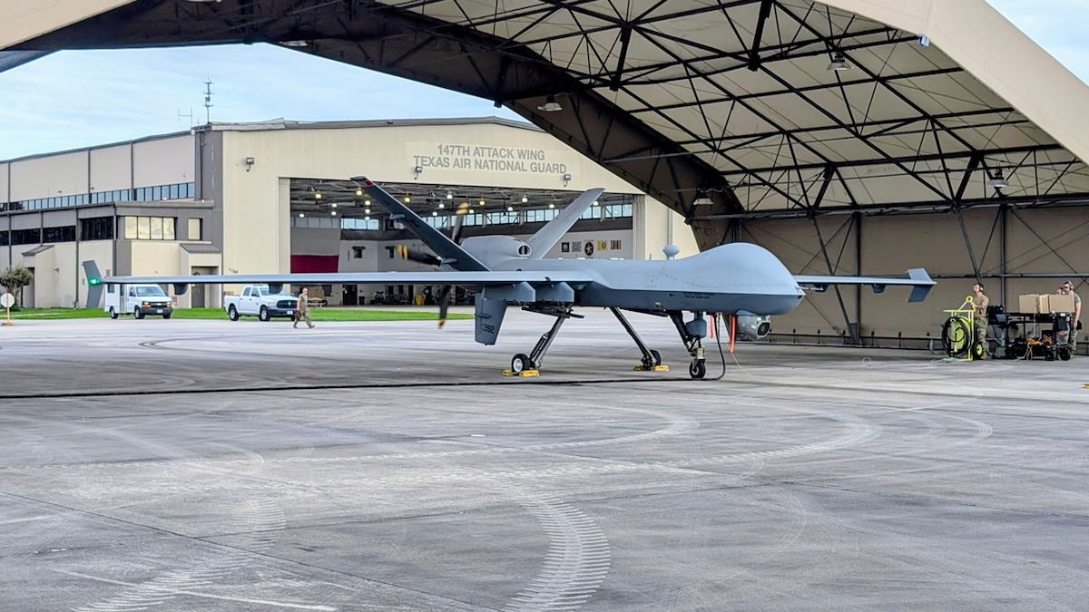 MQ-9 drone aircraft