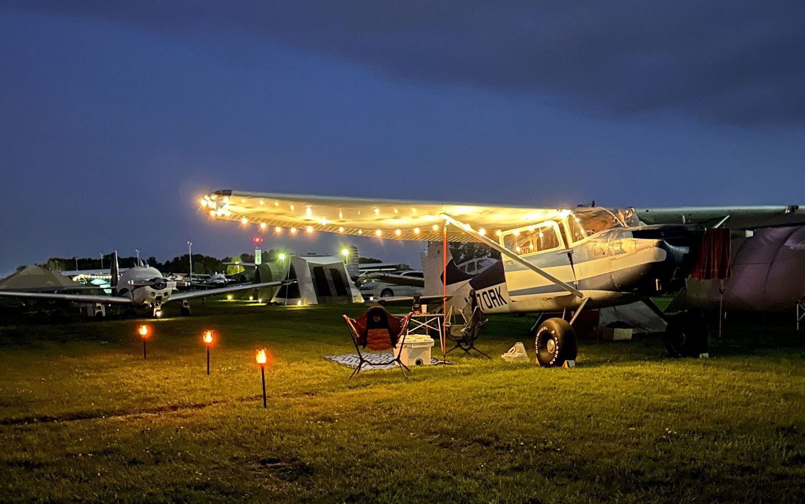 Incorporating Relaxation and Luxury Into AirVenture Camping