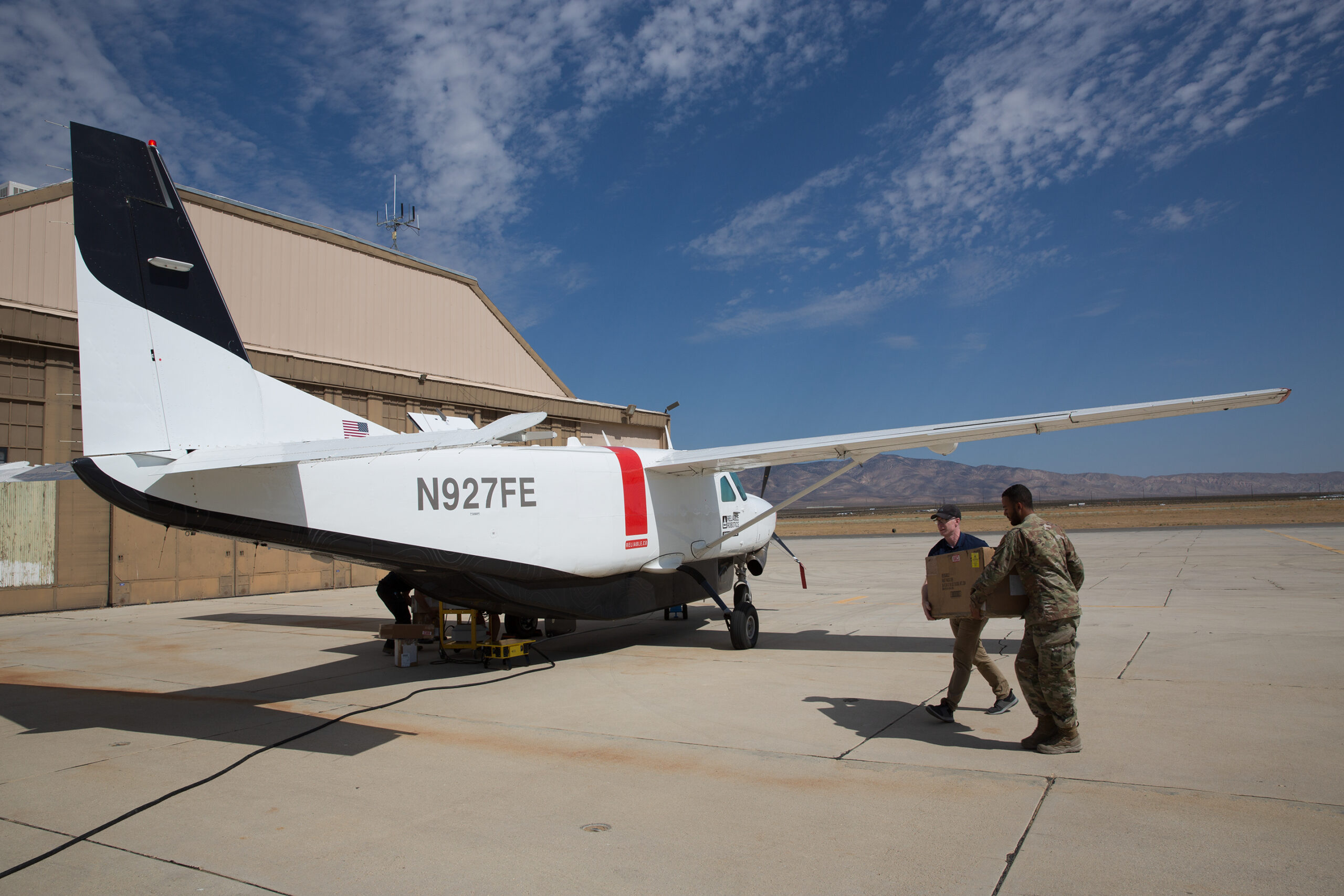 Reliable Robotics automated Cessna 208 Caravan Air Force testing
